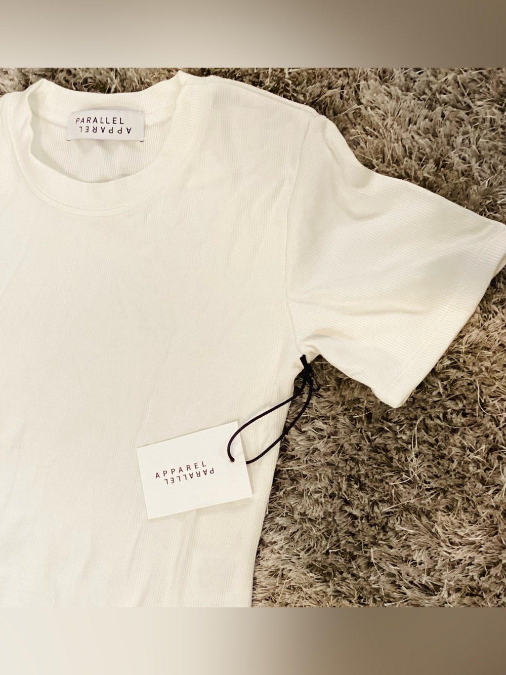 Clean White Ribbed Bodysuit 🤍